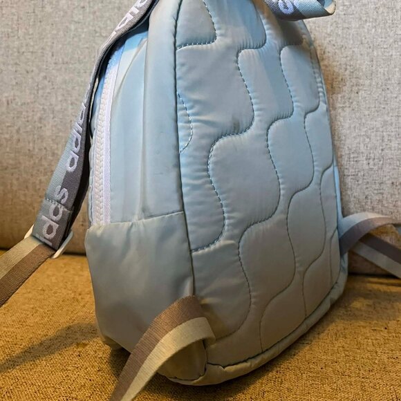 Adidas Linear Mini Backpack Sky Blue - Picture 11 of 13